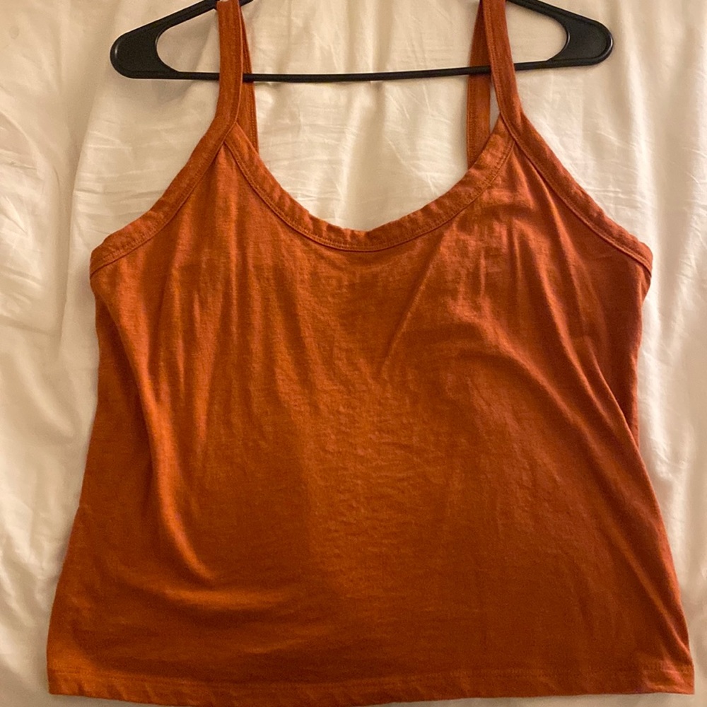 Orange cami